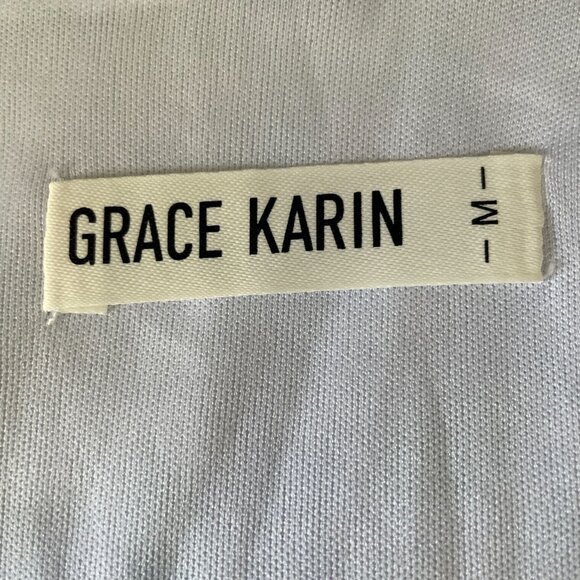 Grace Karin Floral Cottagecore Midi Dress Summer Vacation Coquette Romantic M - Picture 3 of 11